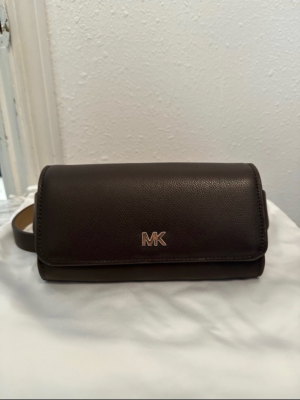 Michael Kors brown belt bag